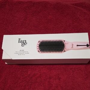 l'ange Le Vite Hairbrush Straightener - Blush